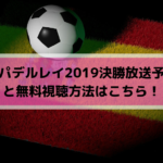 コパデルレイ2019決勝放送予定と無料視聴方法はこちら！