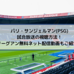 パリサンジェルマン試合放送の視聴方法！リーグアン無料ネット配信動画もご紹介！