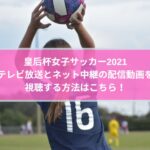 皇后杯女子サッカー2021のテレビ放送とネット中継の配信動画を視聴する方法はこちら！